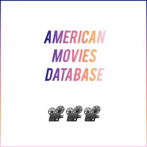 1930s American Movies Database